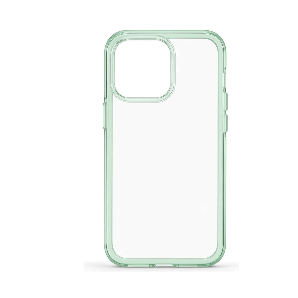 Kasewell green candy frame clear bumper case for iPhone 14, photo 1