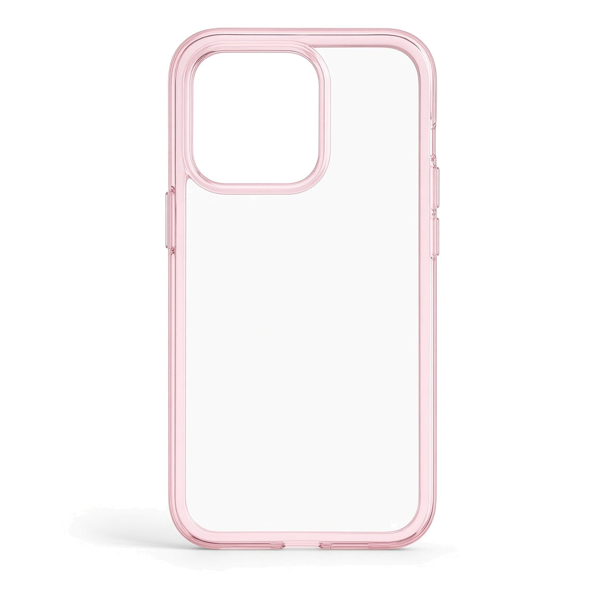 Kasewell pink candy frame clear bumper case for iPhone 14, photo 1