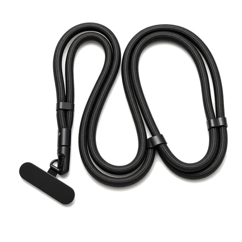 Kasewell black crossbody phone lanyard strap, photo 1