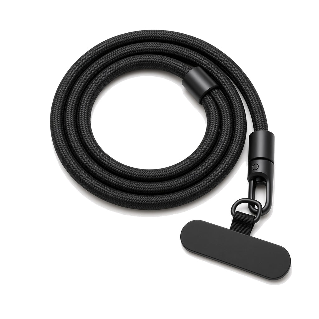 Kasewell black crossbody phone lanyard strap, photo 2
