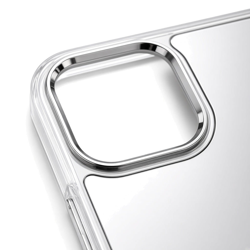 Kasewell silver electroplated mirror case for iPhone 14, photo 3