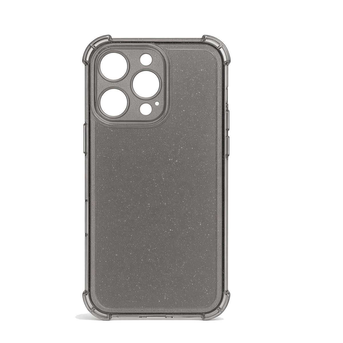 Kasewell smoke glitter clear airbag corner case for iPhone 16 Pro, photo 1
