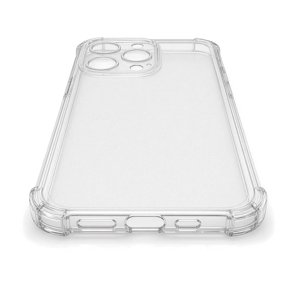 Kasewell clear glitter airbag corner case for iPhone 16 Pro, photo 5