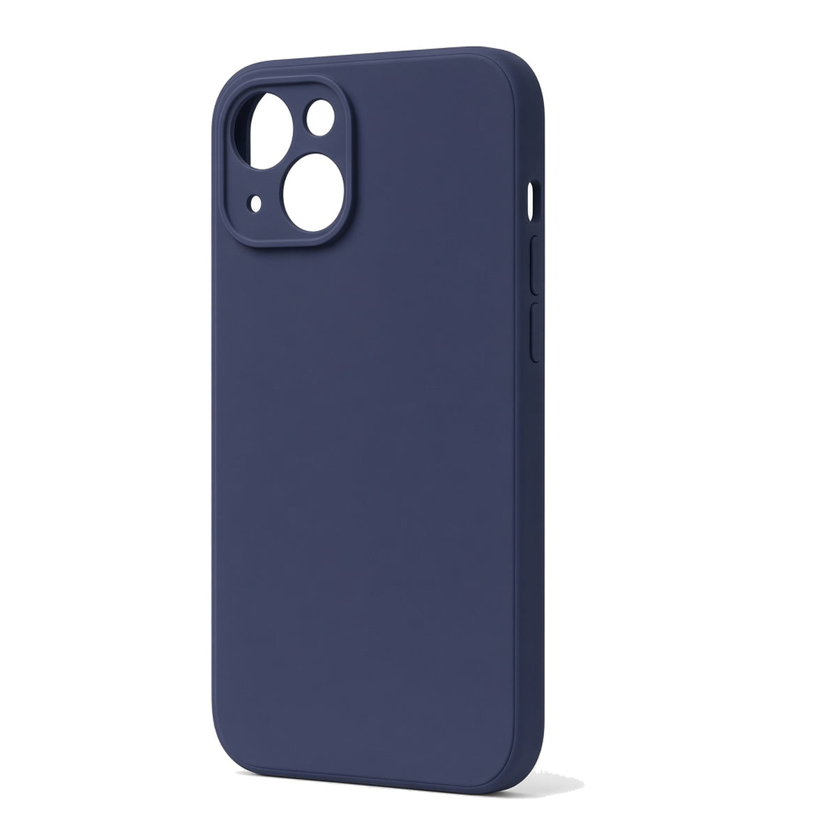 Kasewell dark blue smooth liquid silicone case for iPhone 14, photo 2
