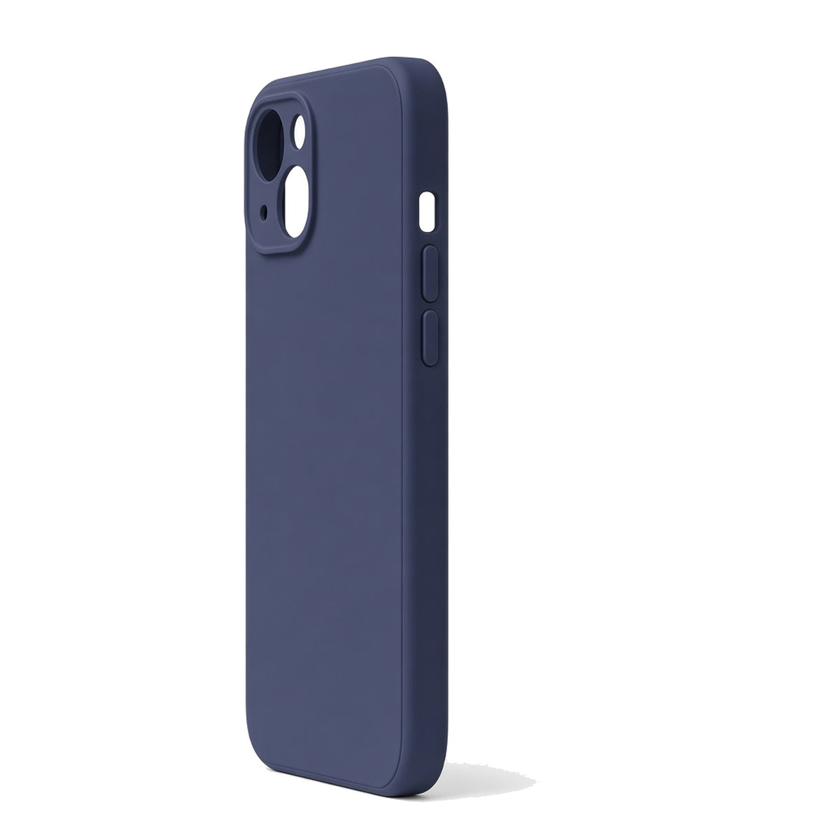 Kasewell dark blue smooth liquid silicone case for iPhone 14, photo 4