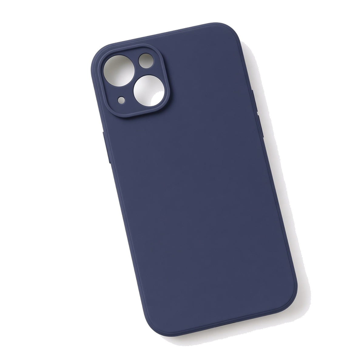 Kasewell dark blue smooth liquid silicone case for iPhone 14, photo 5